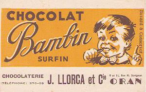 CHOCOLAT BAMBIN